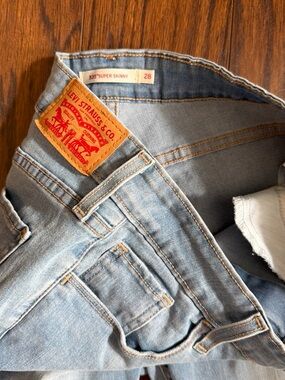 Levi's Light Blue Super Skinny 535 Jeans